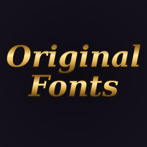 Original Fonts