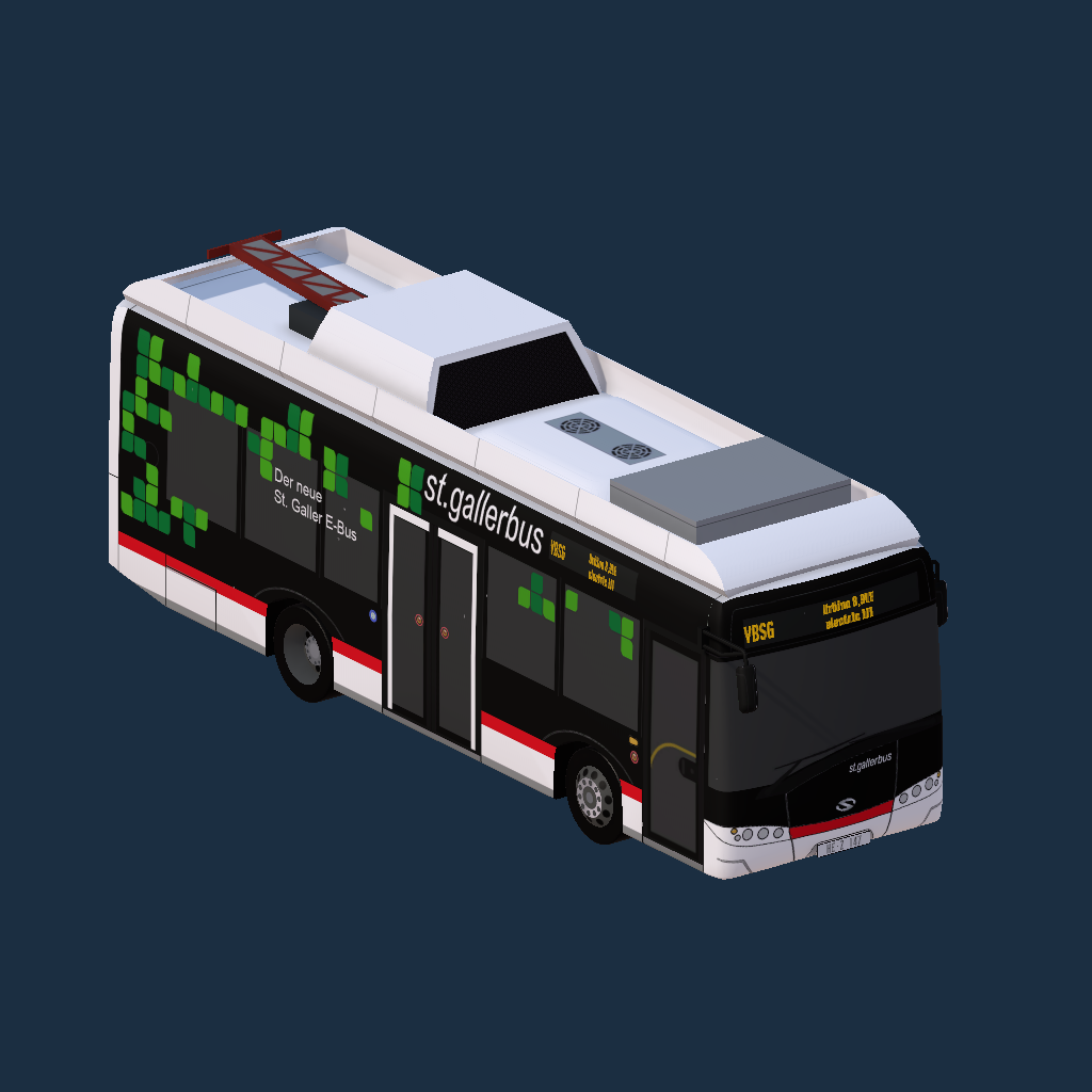 VBSG - Verkehrsbetriebe St. Gallen - Solaris Urbino 8,9LE electric III