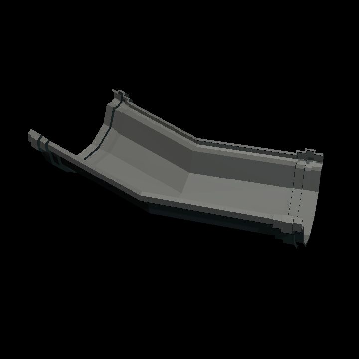 Slightly Angled Gutter