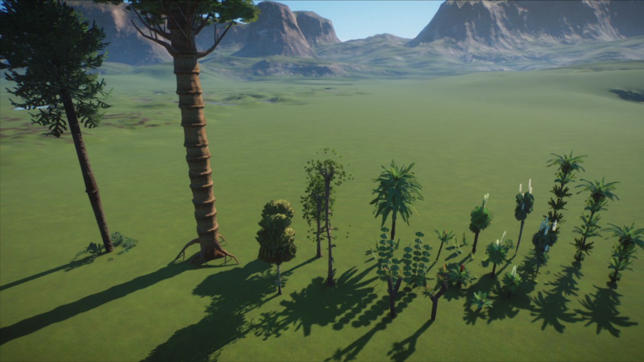 Planet Zoo: Dinosaur Digs - Flora