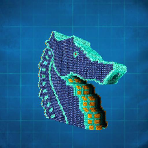 Atlantian Builders | Colossal Hollow Seahorse