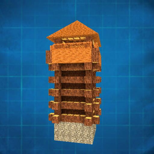 Small wooden tower LOTR (server Tavern "The Plough and Stars")