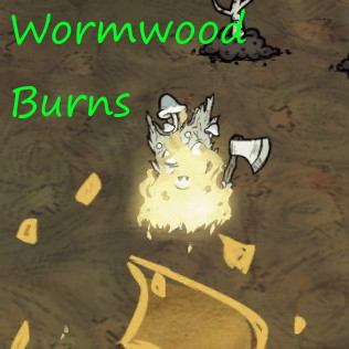 Flammable Wormwood – Don't Starve Together Mod