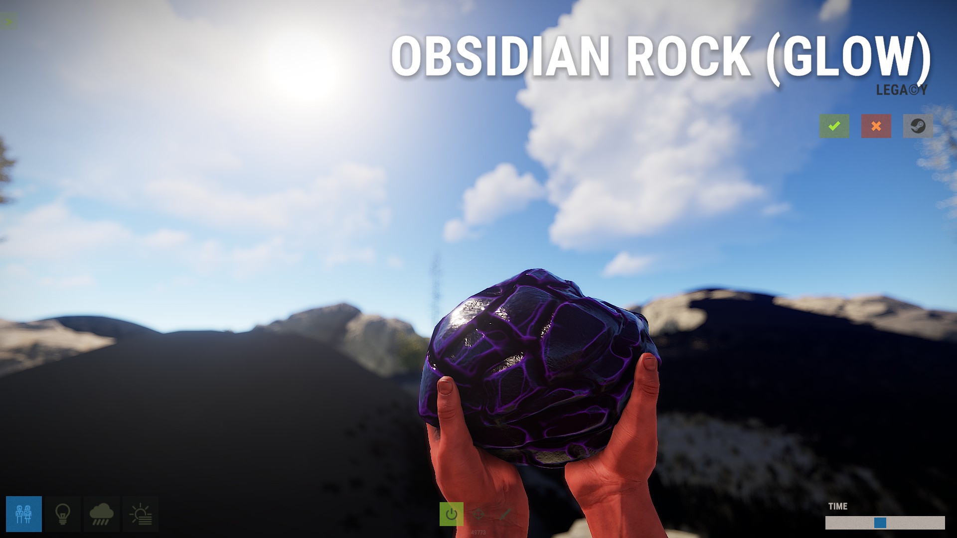 Obsidian Rock