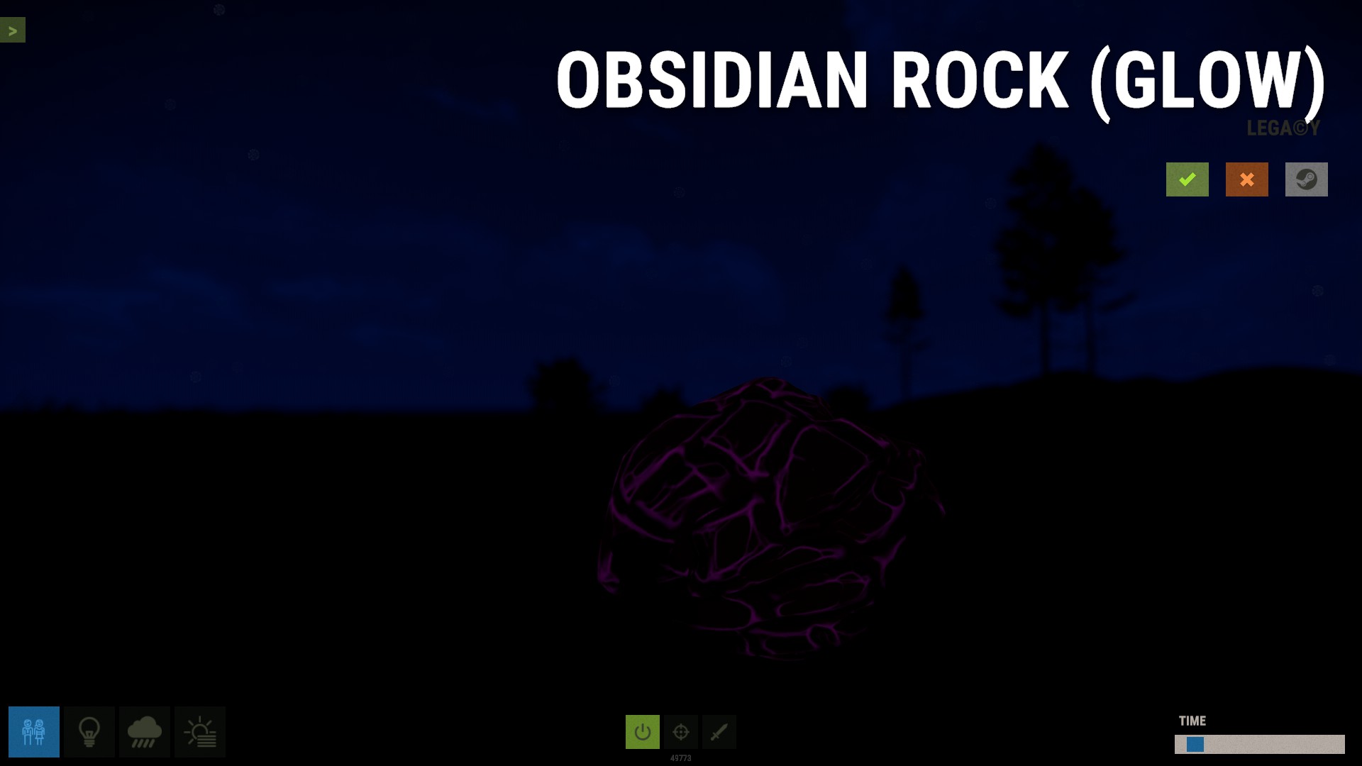 Obsidian Rock