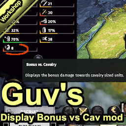 Guv's Display Bonus Vs. Cav in Stats Mod