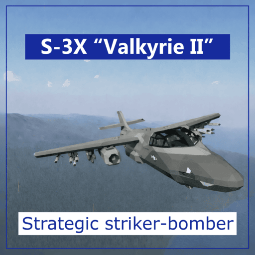 S-3X "Valkryie II" strategic bomber-striker