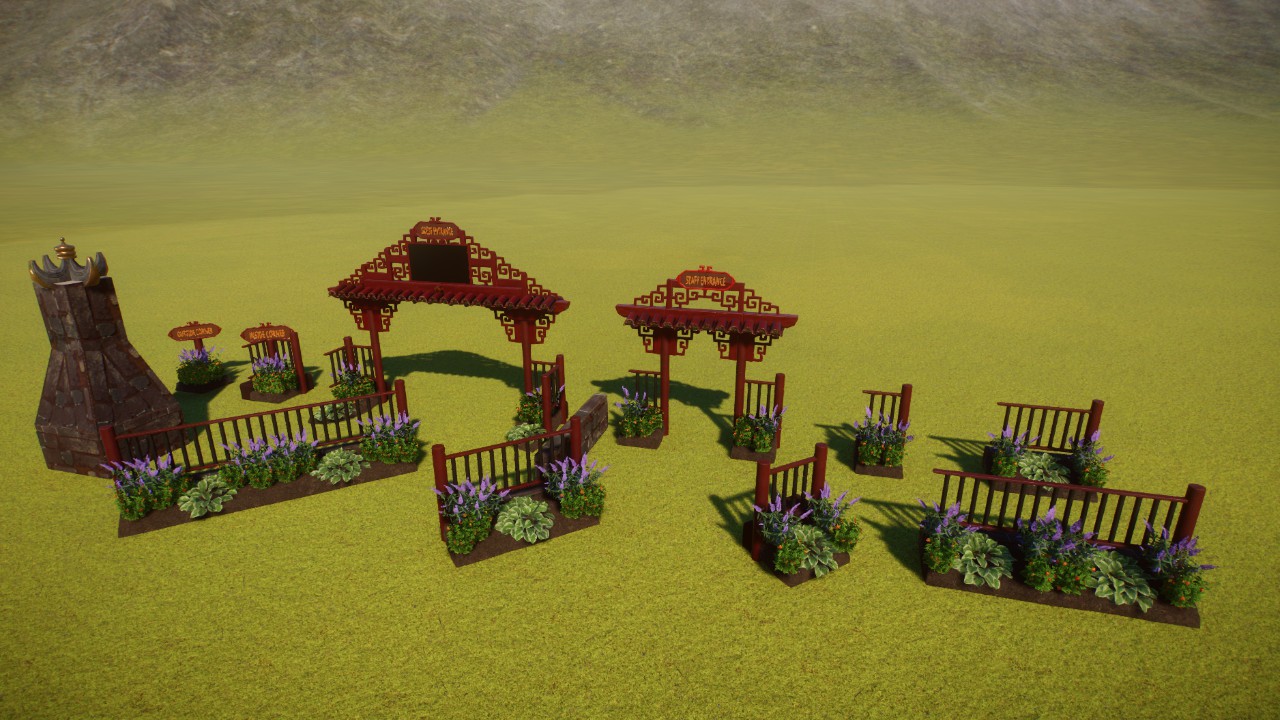 Black Lotus fences 1.75 meter