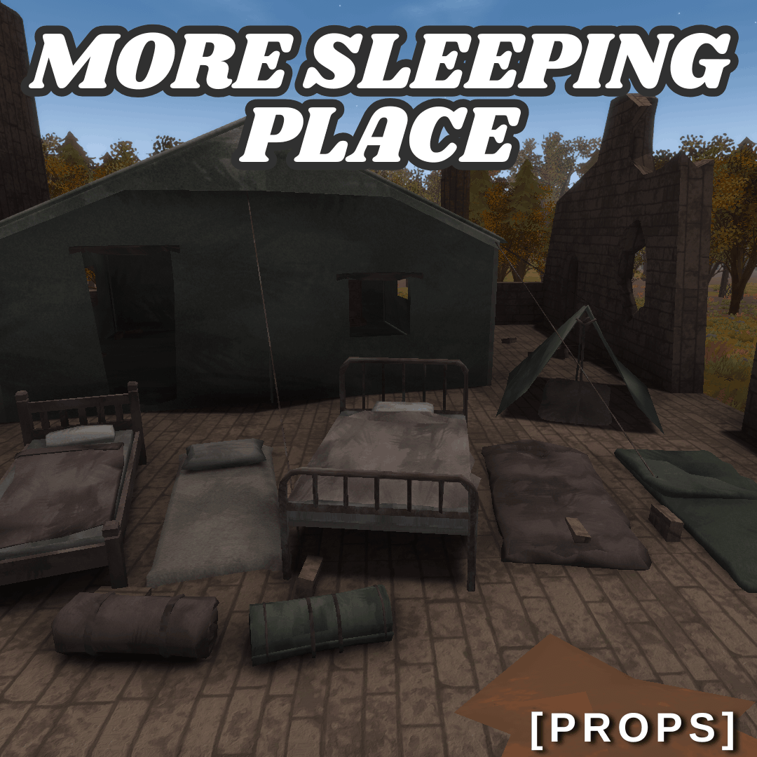 [PROPS] More Sleeping Places
