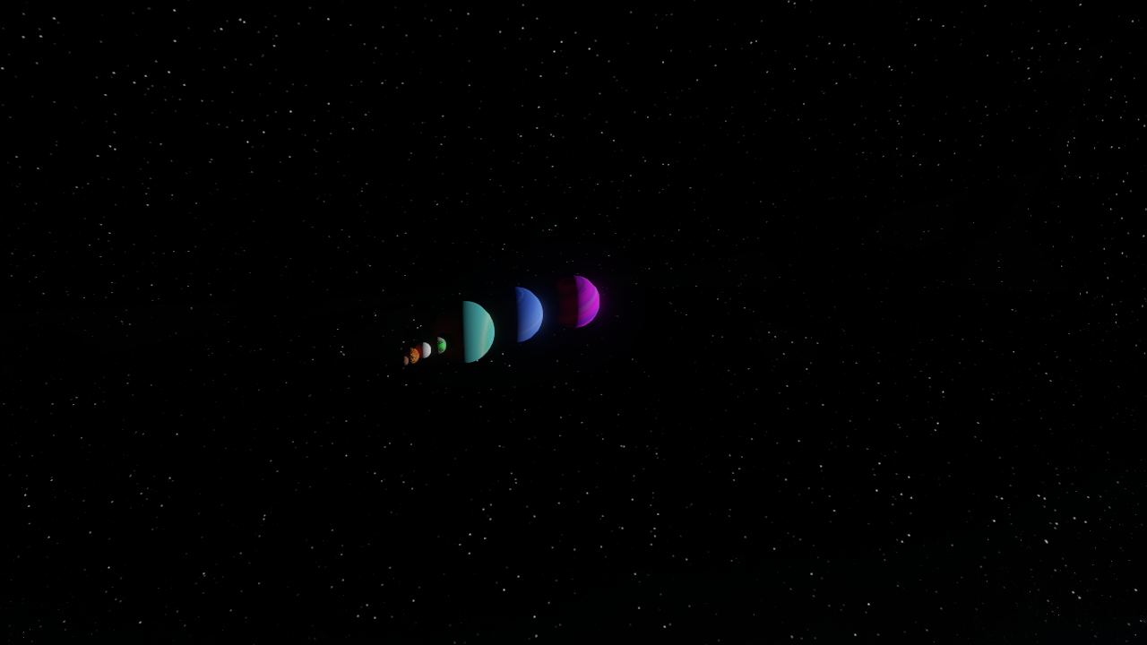 Rainbow solar system