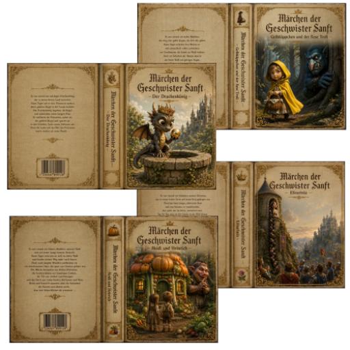 4 Märchen Bücher