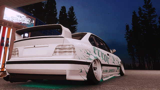 E36 - White Rear Lights
