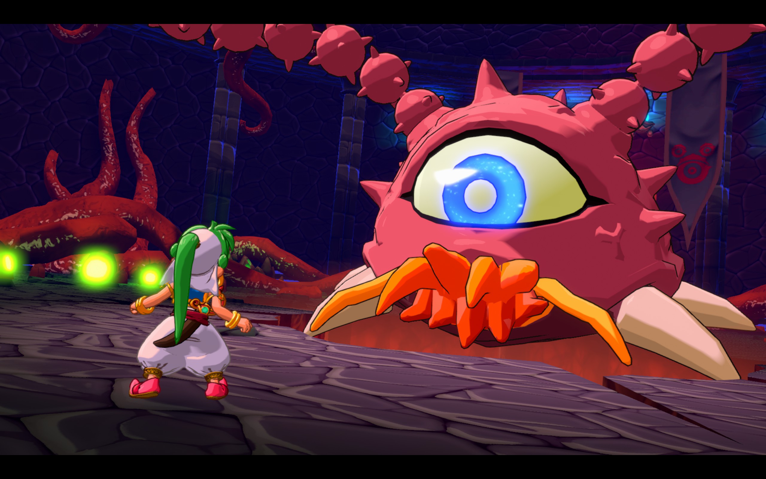 Wonder Boy Asha in Monster World