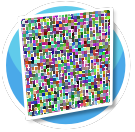 Rainbow Mosaic (Walls)
