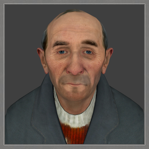 Hatless Fisherman