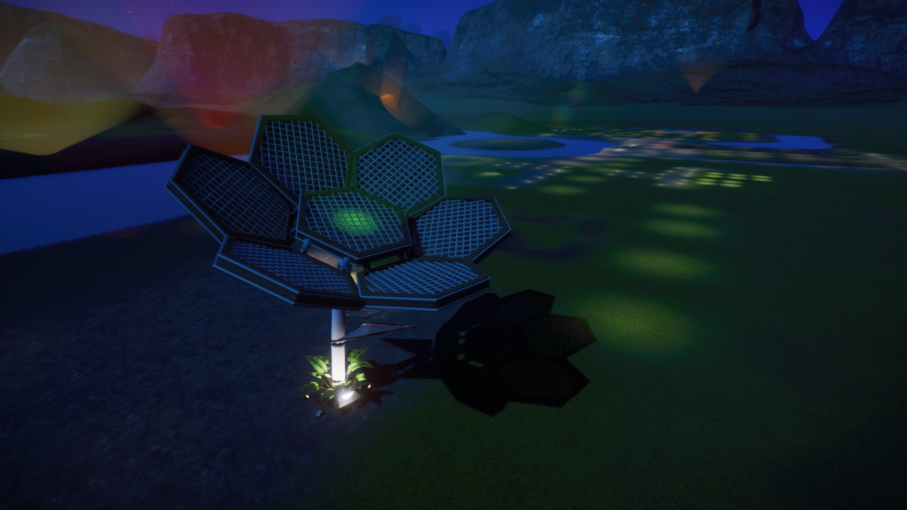New World Flower [Green]