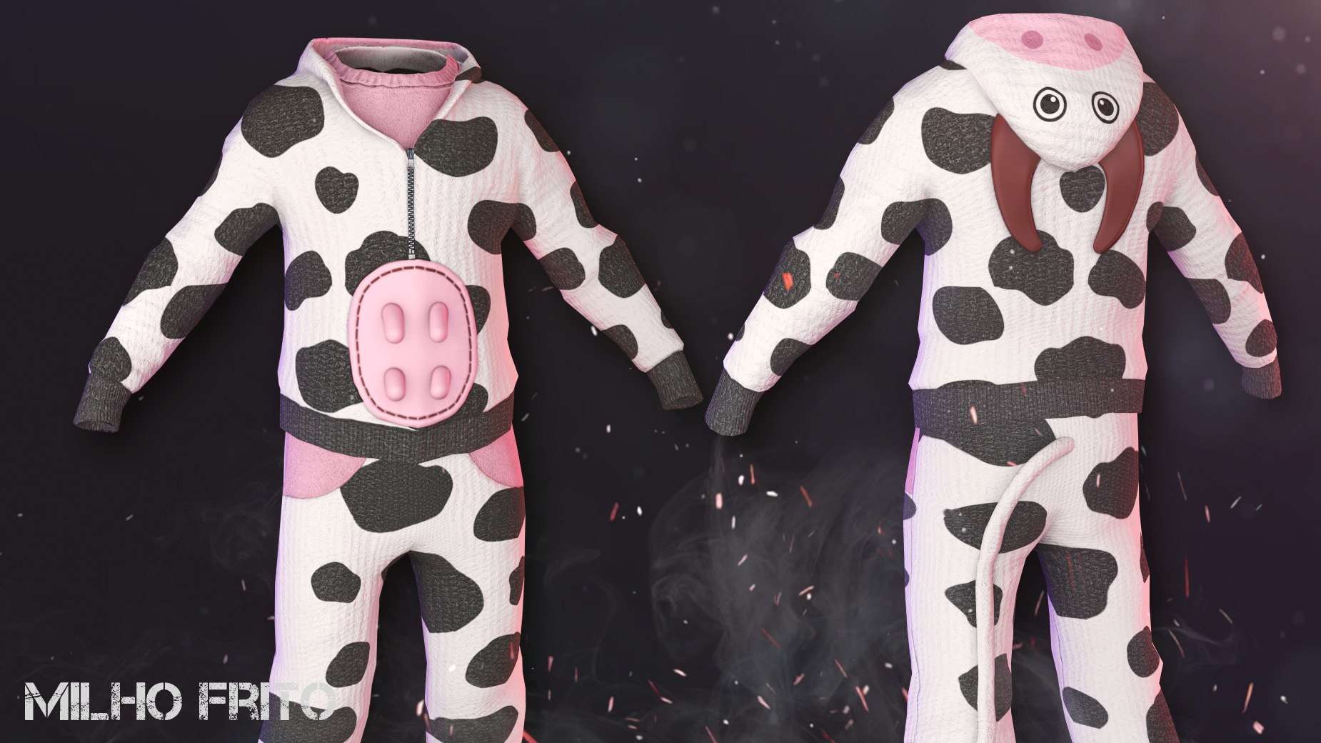 Cow Moo Flage Pants