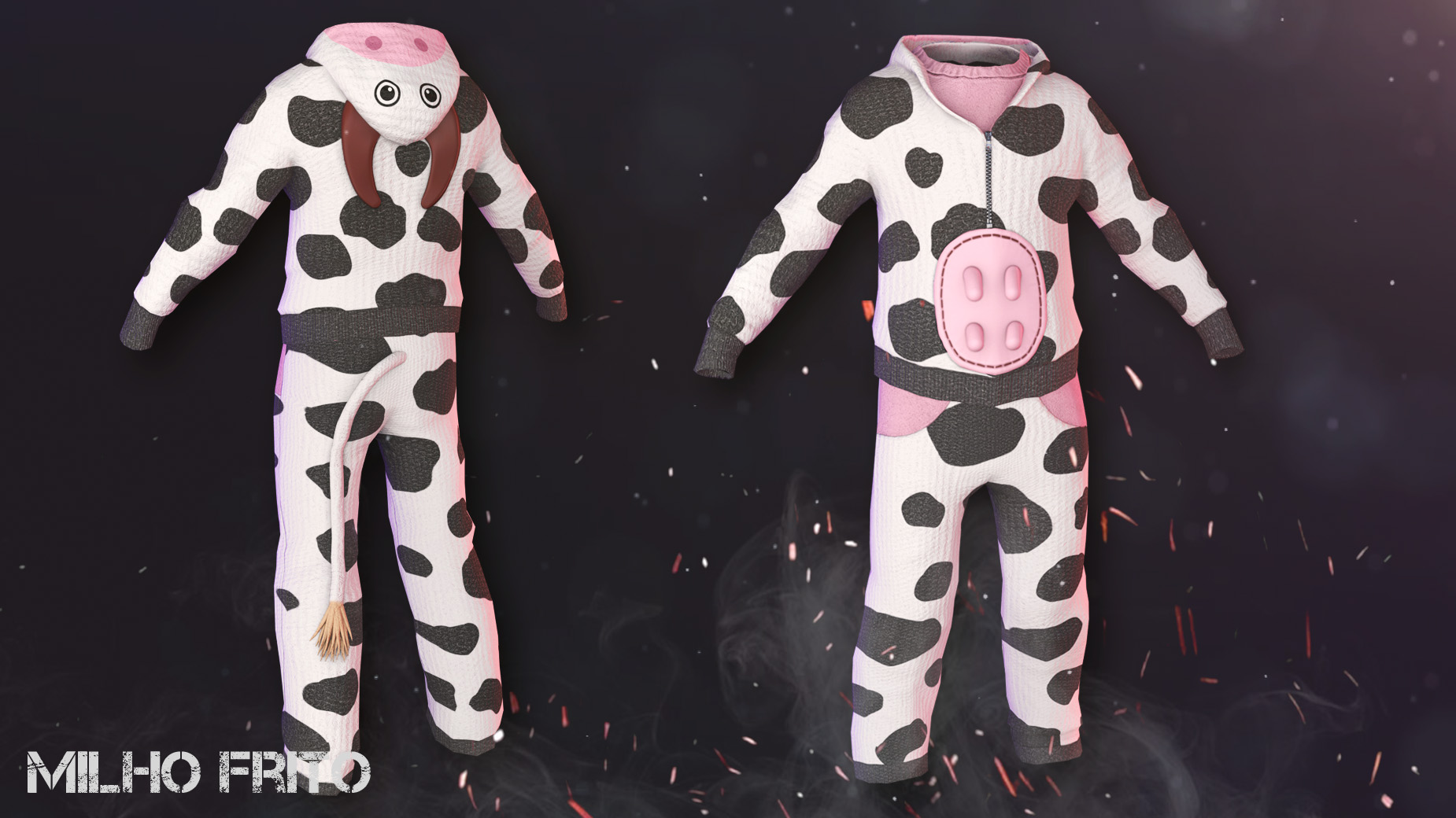 Cow Moo Flage Pants