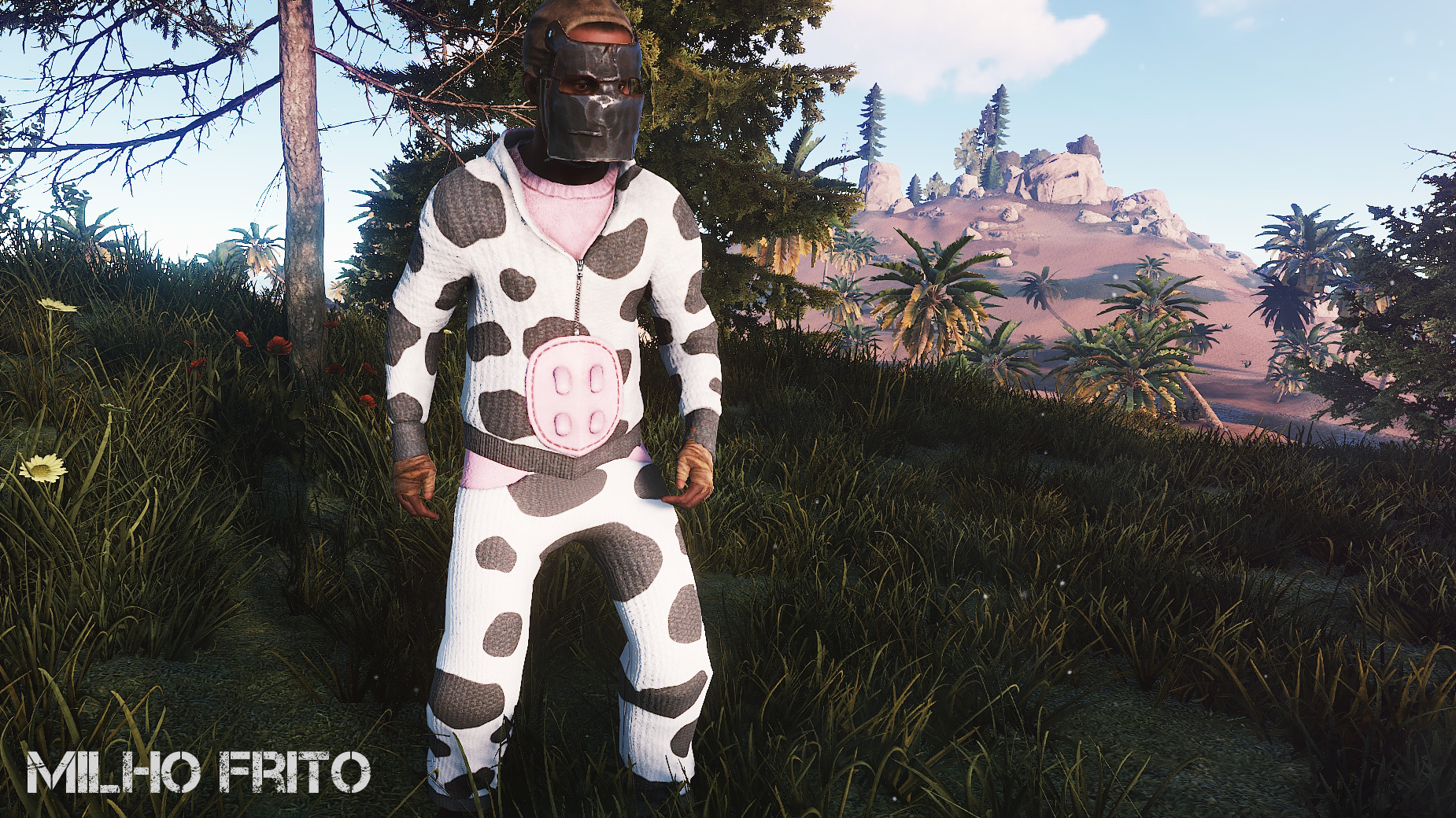 Cow Moo Flage Pants