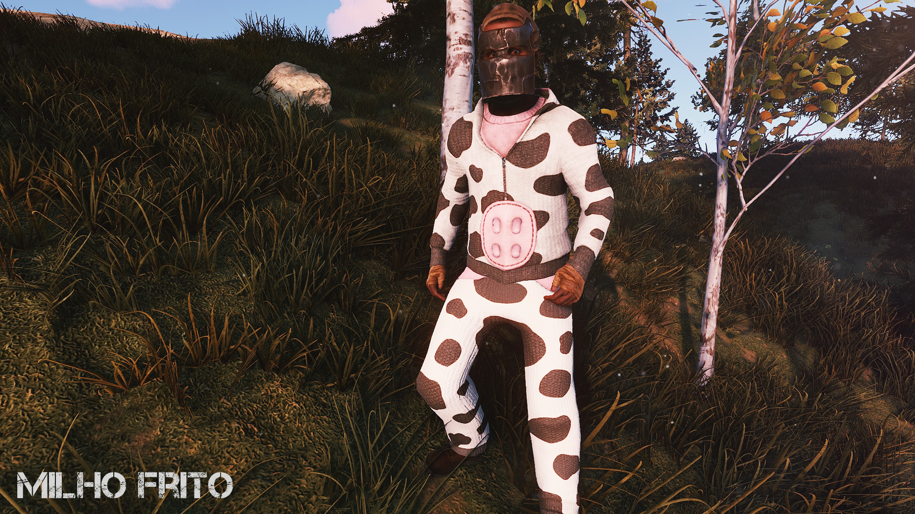 Cow Moo Flage Pants