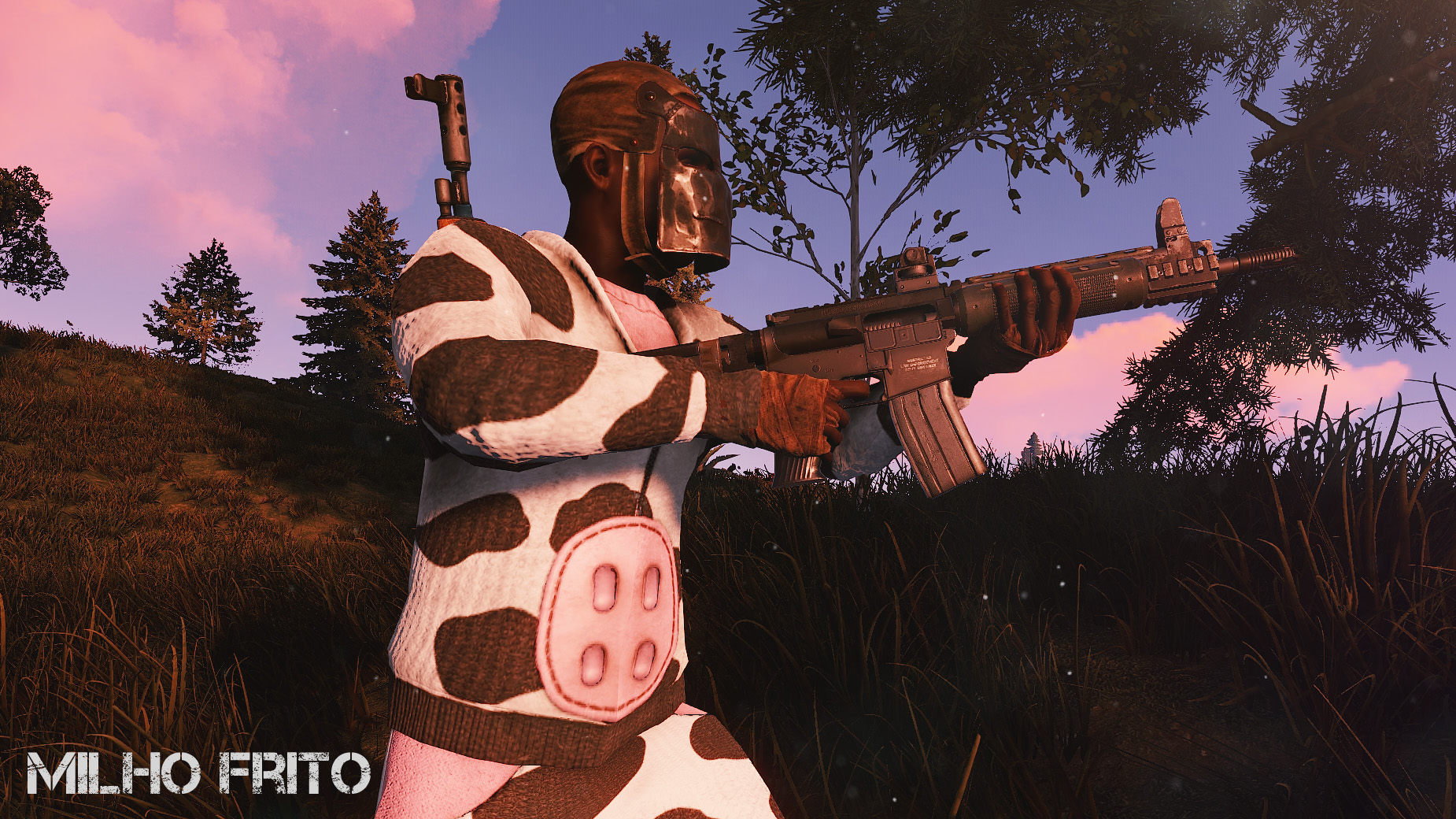 Cow Moo Flage Pants