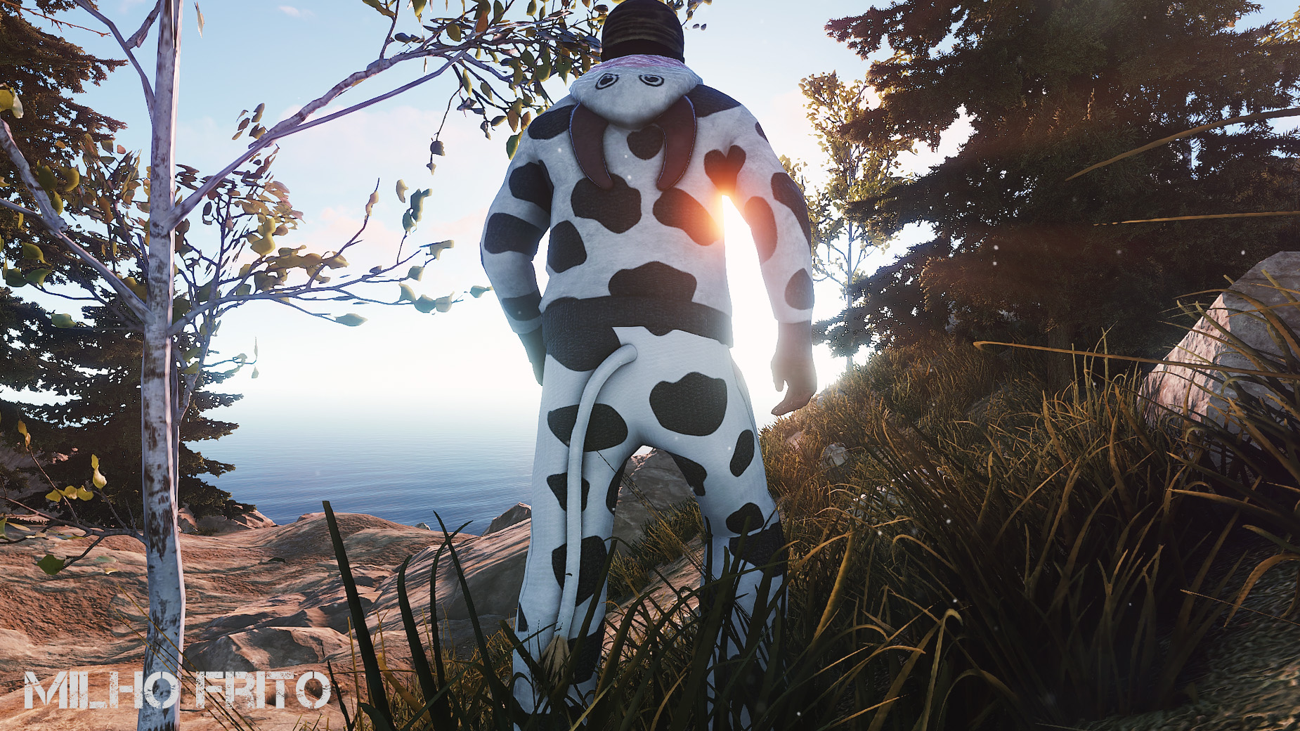 Cow Moo Flage Hoodie