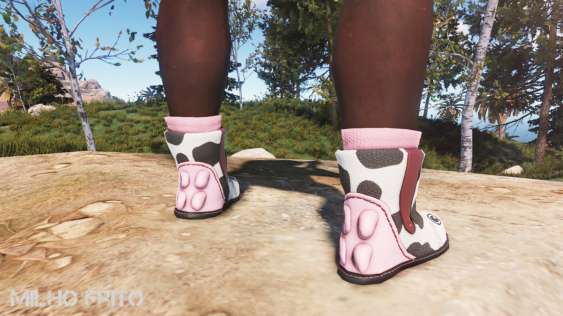 Cow Moo Flage Boots