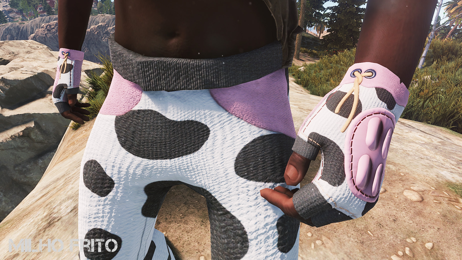 Cow Moo Flage Gloves