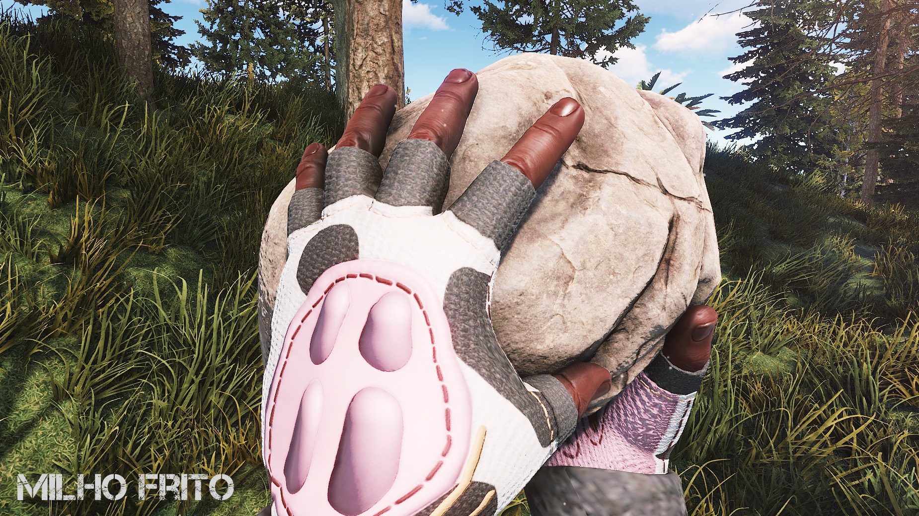 Cow Moo Flage Gloves