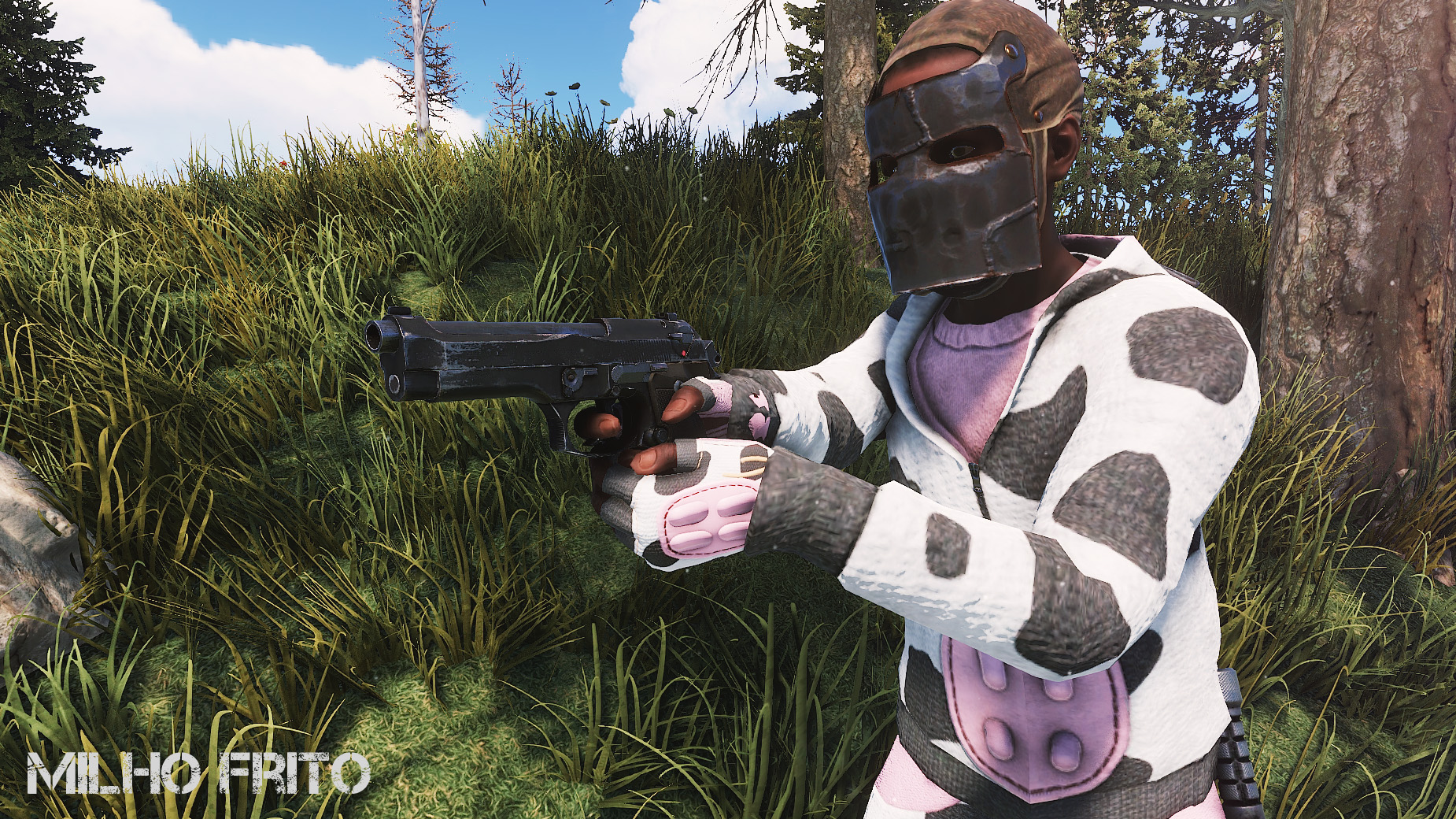 Cow Moo Flage Gloves
