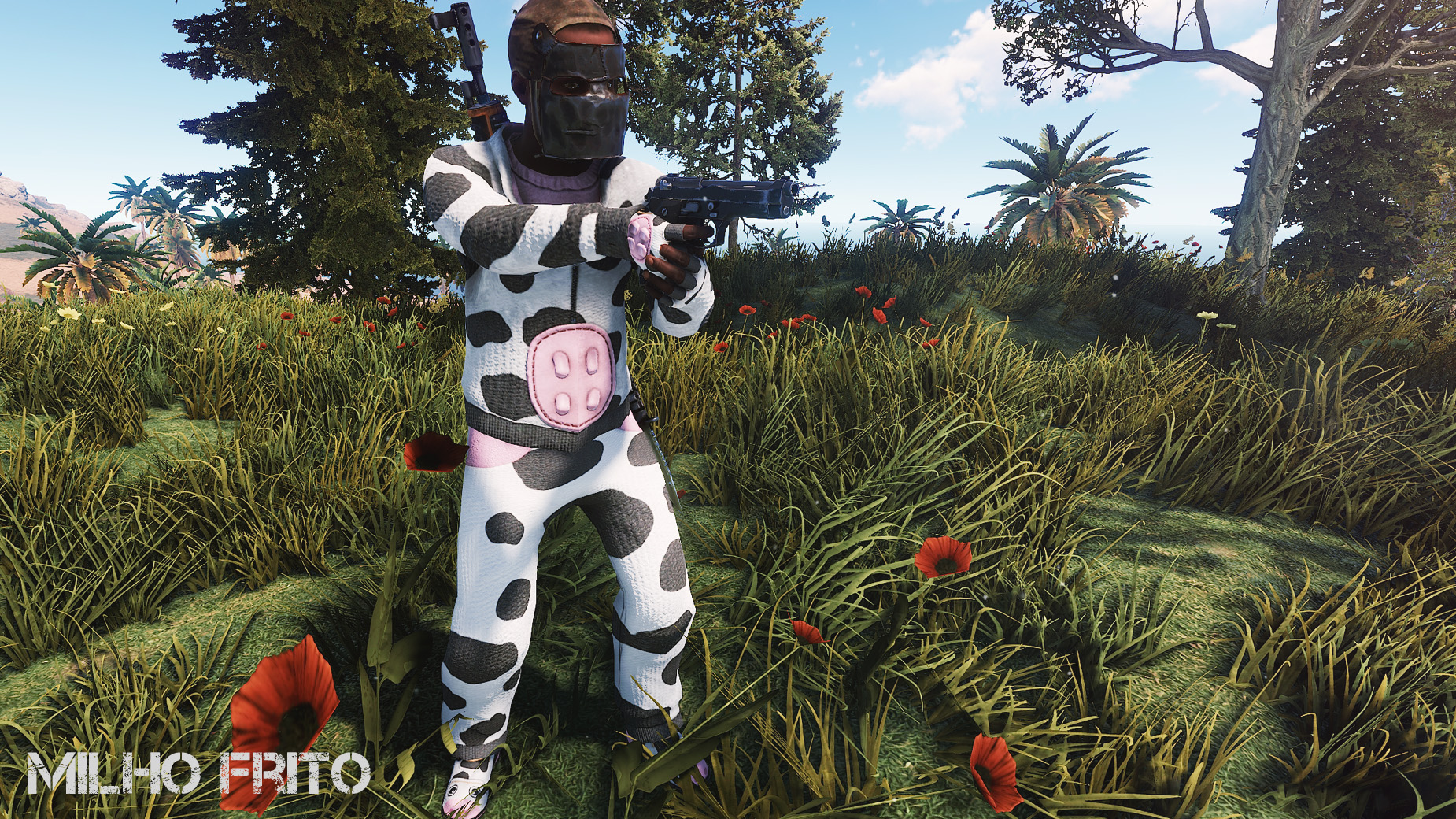 Cow Moo Flage Gloves