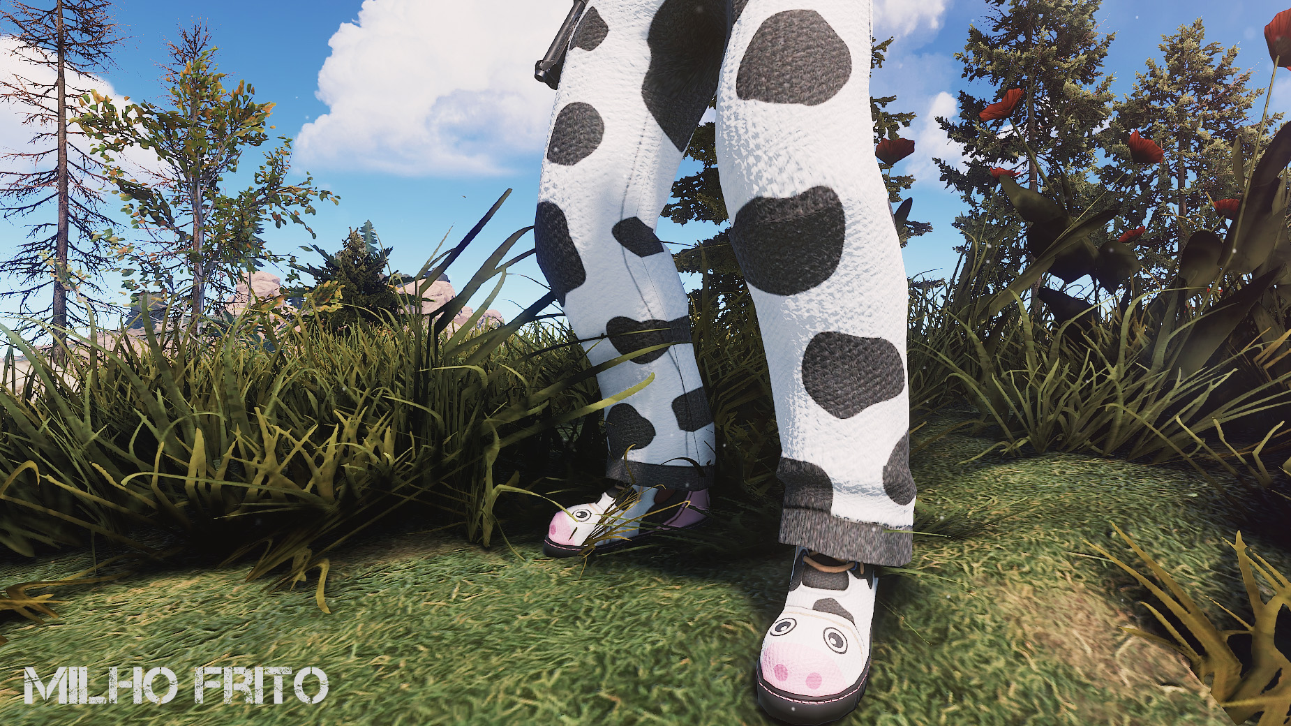 Cow Moo Flage Boots
