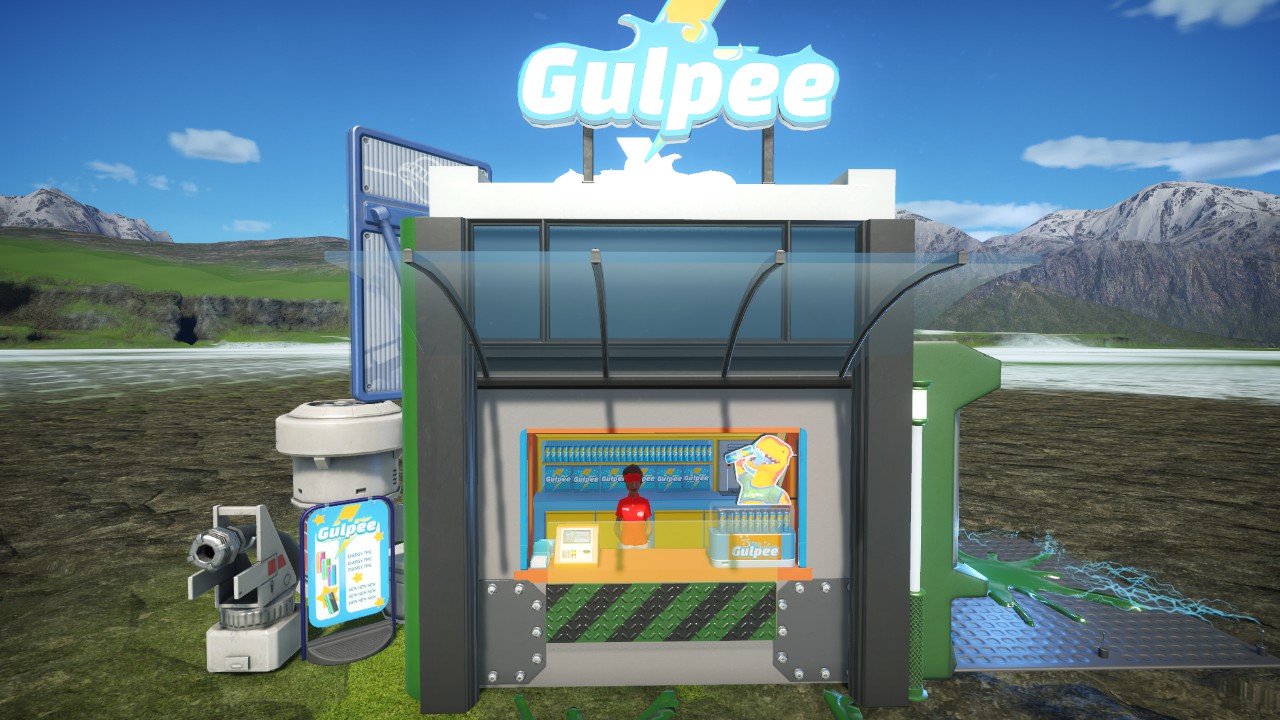 Sci-fi Gulpee Drink Shop