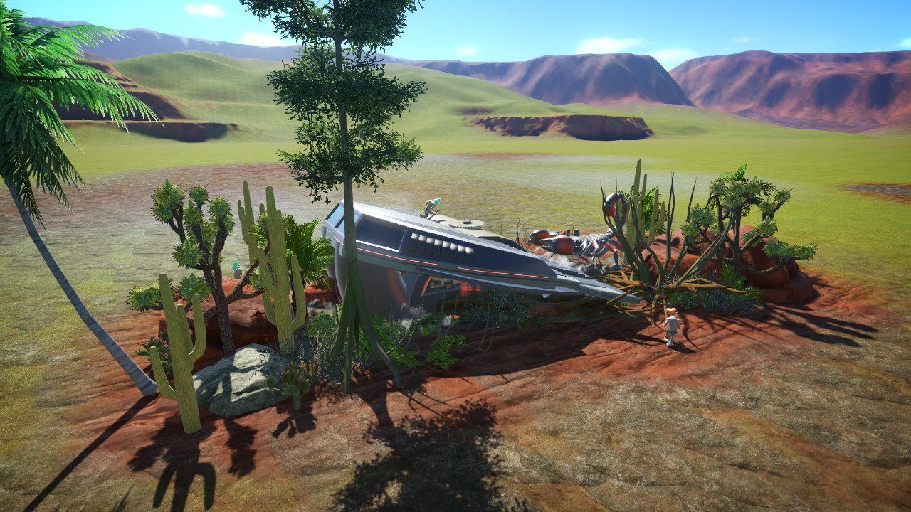 Sci-fi Crash scene Deluxe 2
