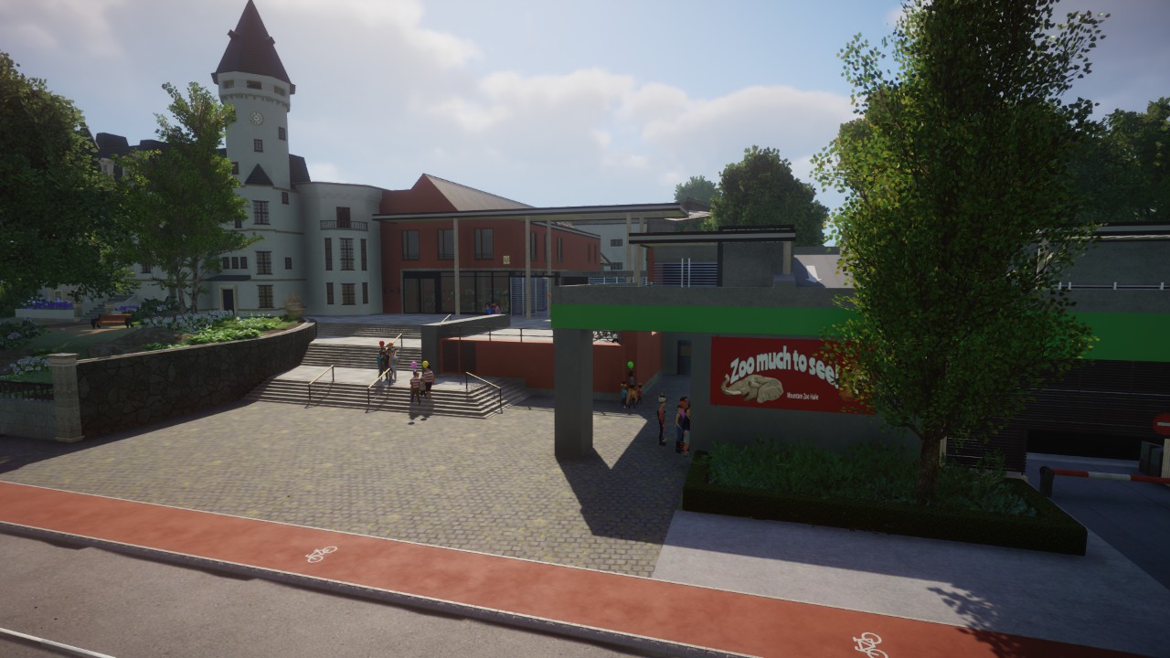 Mountain Zoo Halle (WIP Recreation 1:1) (highly detailed / realistic) by Haribo