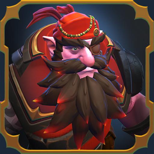 Black Sails Cannoneer - head