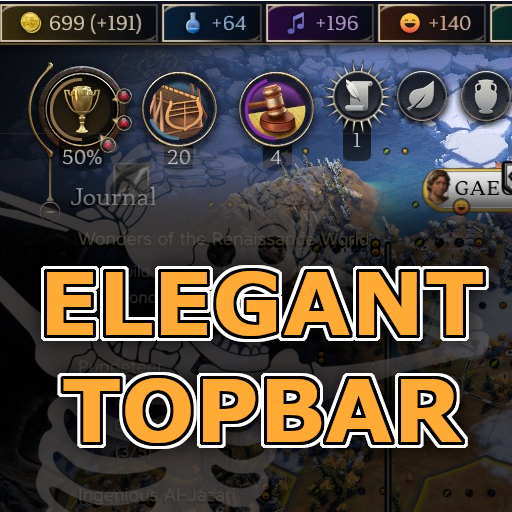 Stachu's Elegant Top Bar