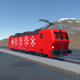 Snowflake-liveried Vectron!