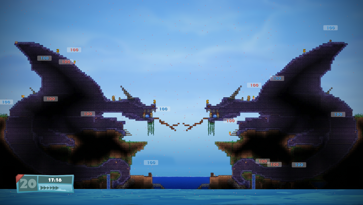 Terraria-The Dragon's Roost-building-fort-modus
