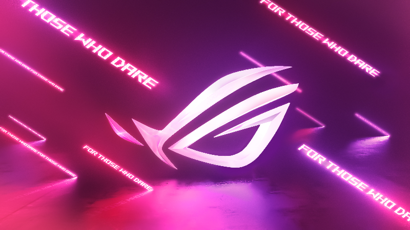 ROG_Strix Electropunk wallpaper