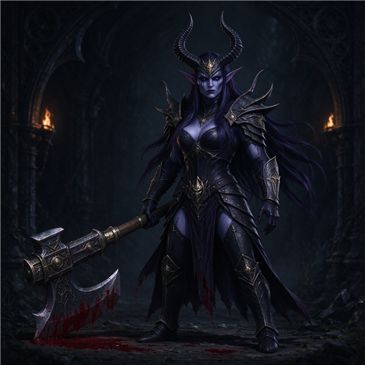 黑暗精灵刽子手 / Dark Elf Executioner preview