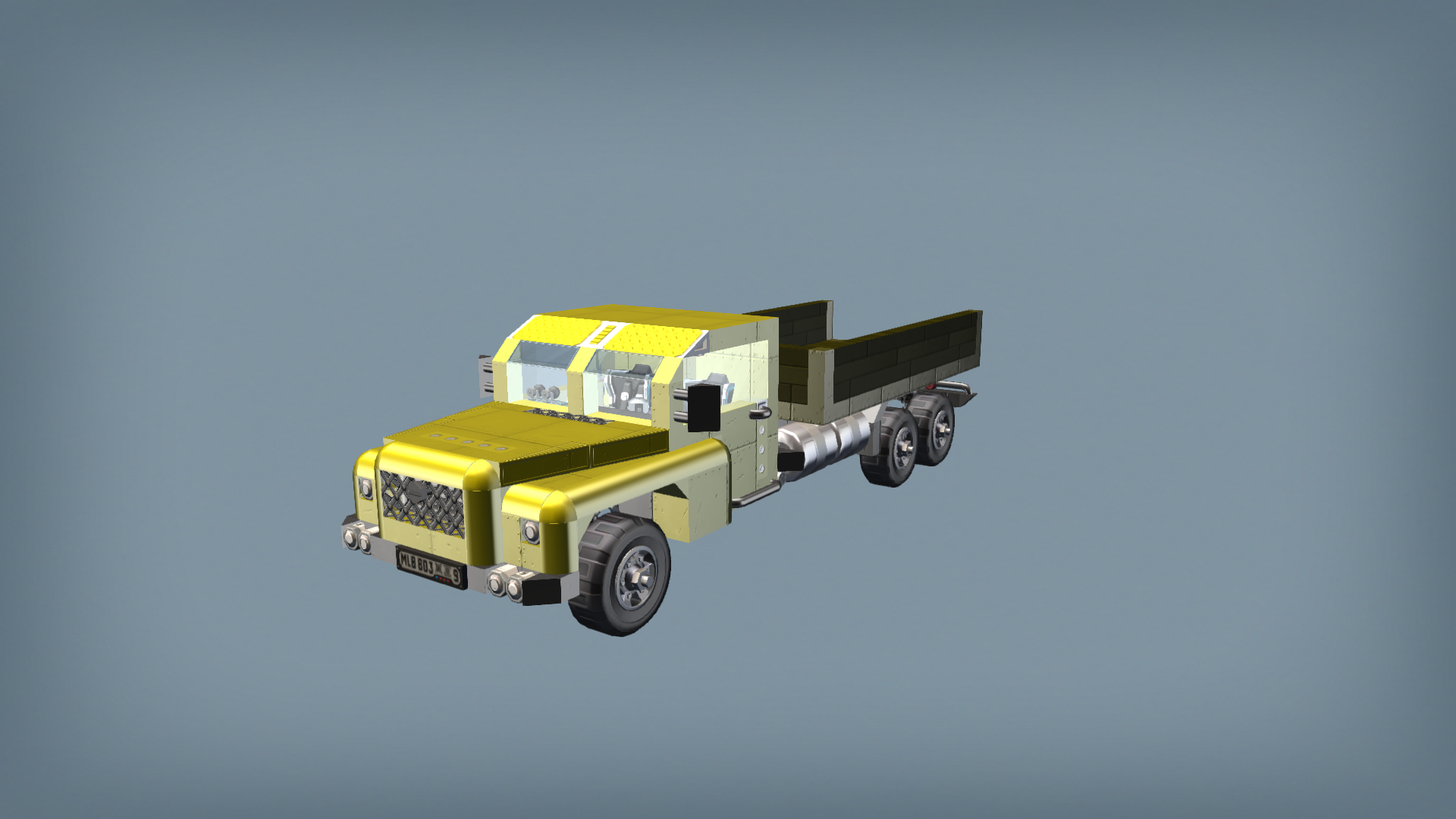 Offroad truck (sideboard version) 01