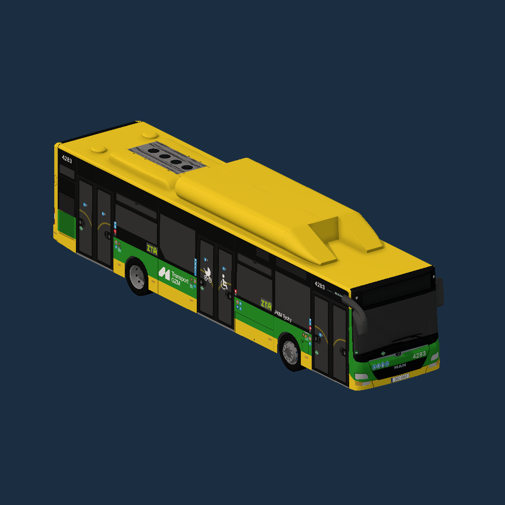 PKM Tychy #4283 - MAN Lion's City G (A21) [CNG]