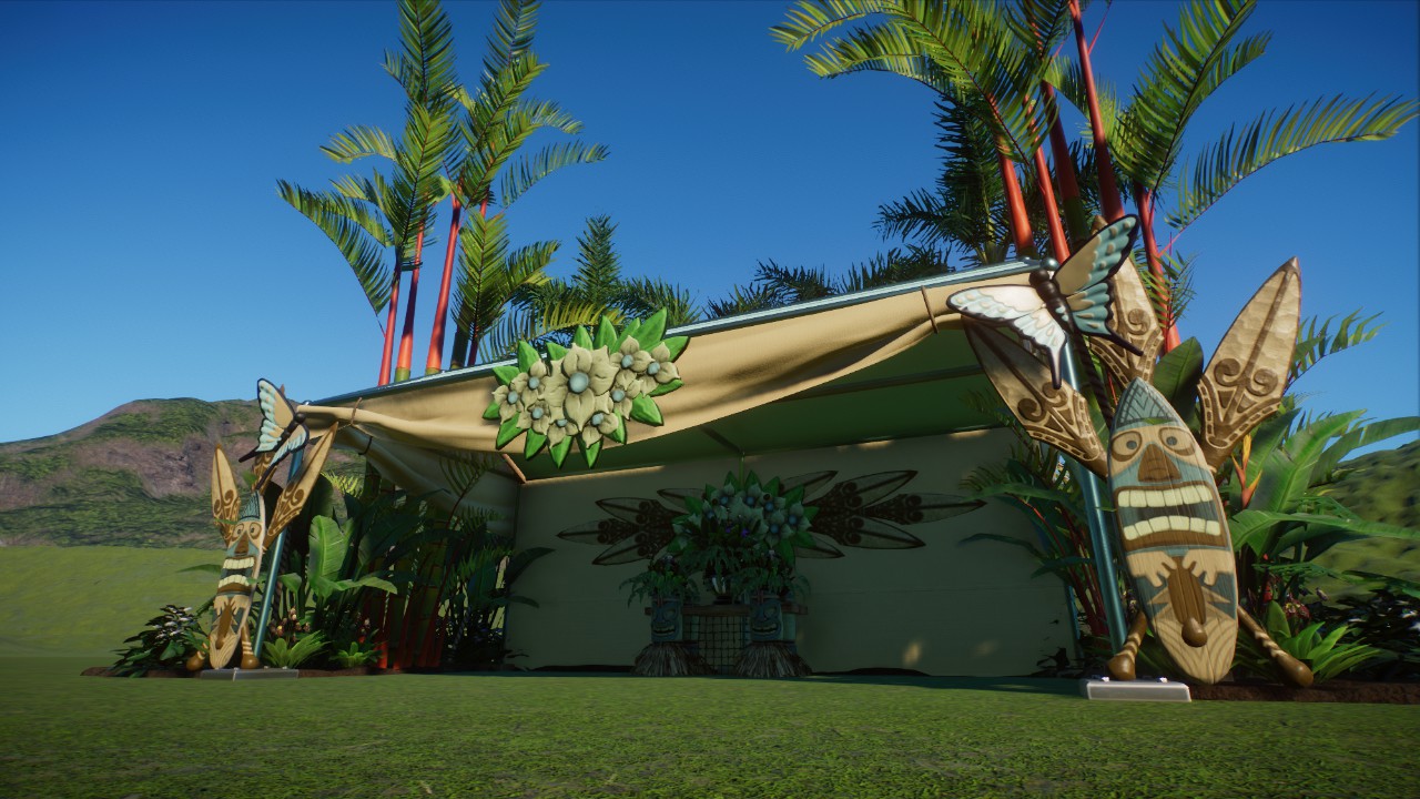 Tropical Party Rest Shelter