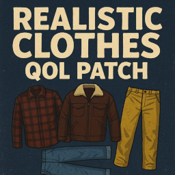 Realistic Clothes Patch (QoL) [B42] – Project Zomboid Mod