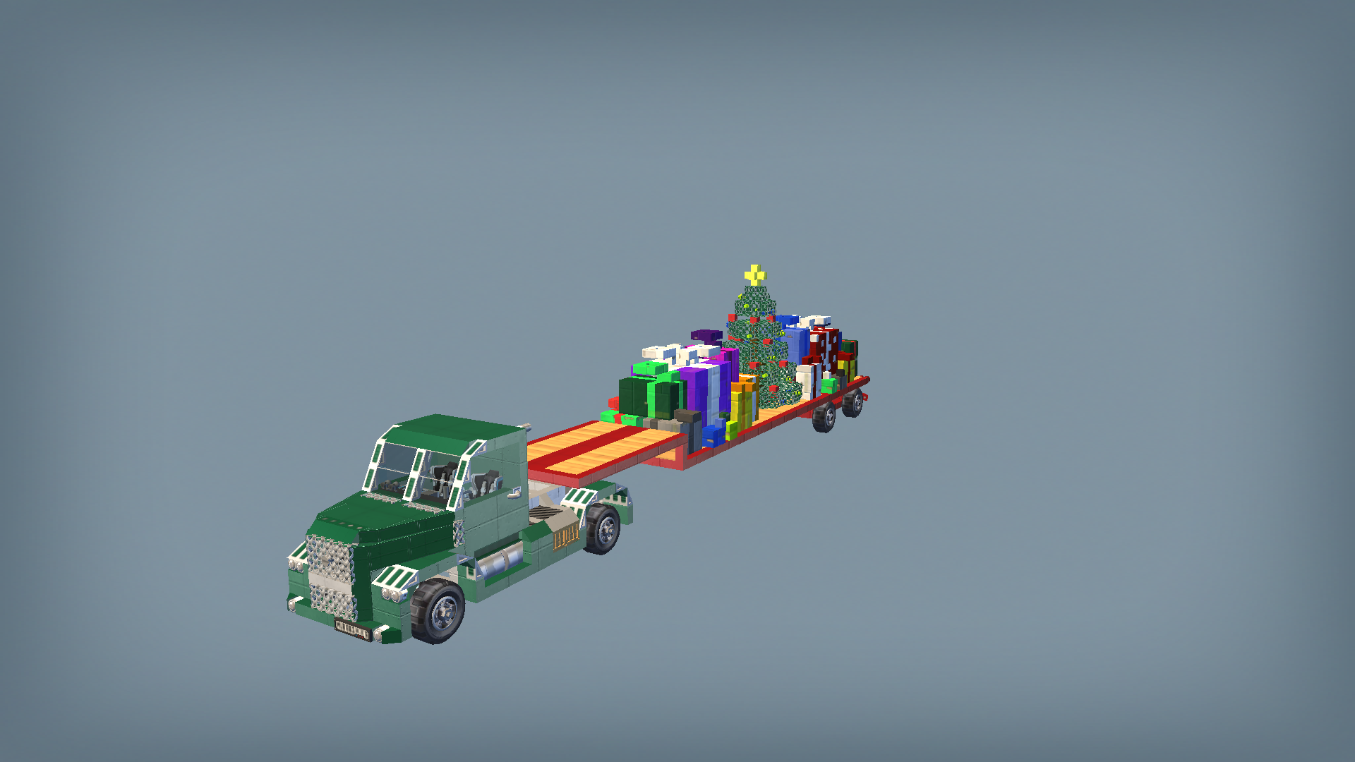 Christmas truck