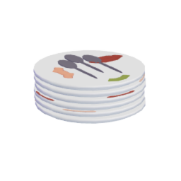 Dirty Dishes Pile