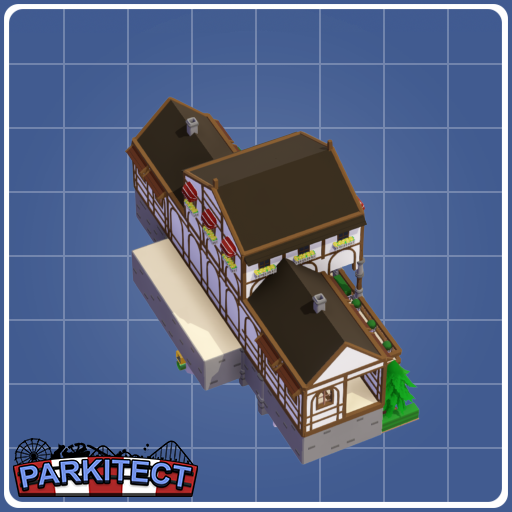 Station monorail + shops