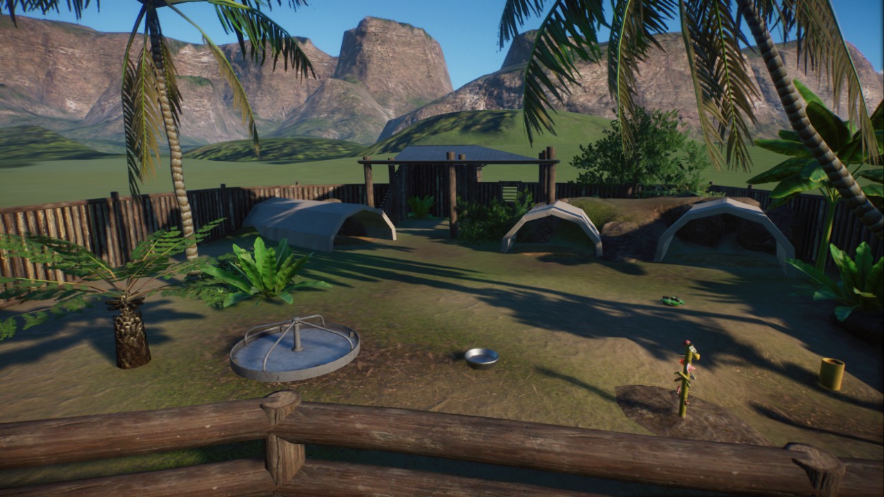 Aldabra Tortoise Habitat