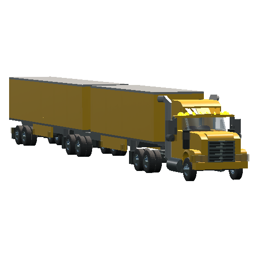 84 foot Road train